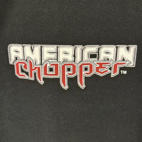 AMERICAN CHOPPER Black Vintage T-Shirt, Size L, NWT - Picture 4 of 6